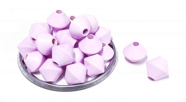 25 Kreiselperlen 12mm rosa